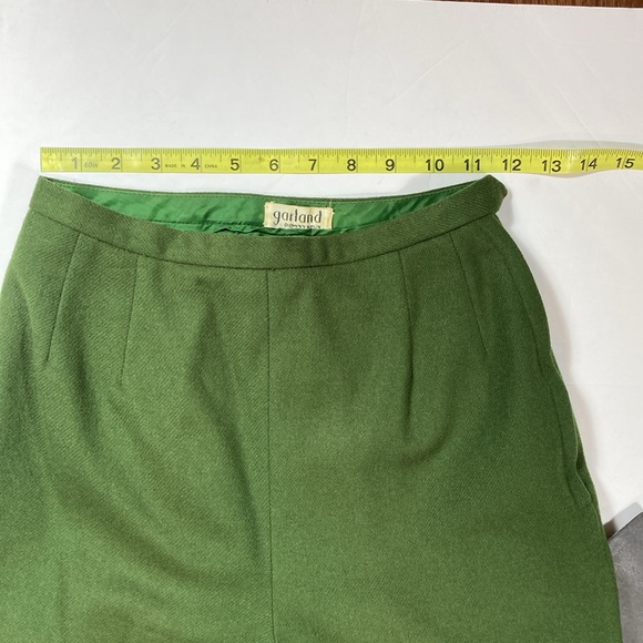 Garland Downyspun Trousers: Vintage Wool Ankle Pants - Picture 2 of 6